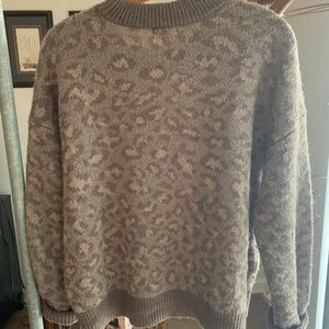 Aerie Cheetah Sweater